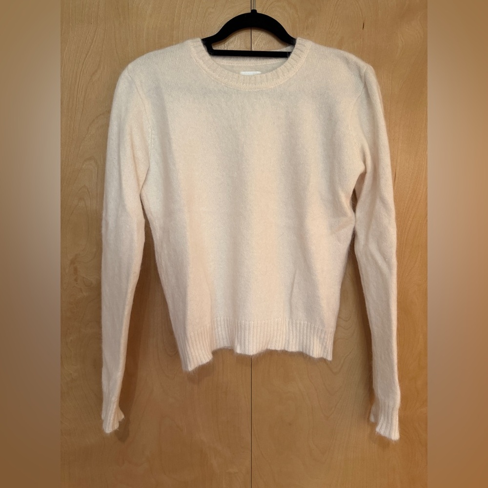 EUC Anine Bing Angora Sweater S Cream